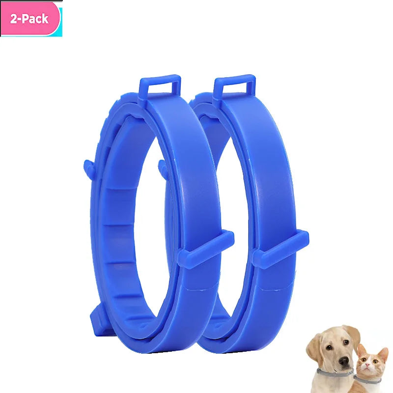 Dog Collars Puppy Dog Cats 72cm 38cm for Small Dogs Kitten Collar Adjustable Pets Items Accessories Gray Blue Balck Pink Purple