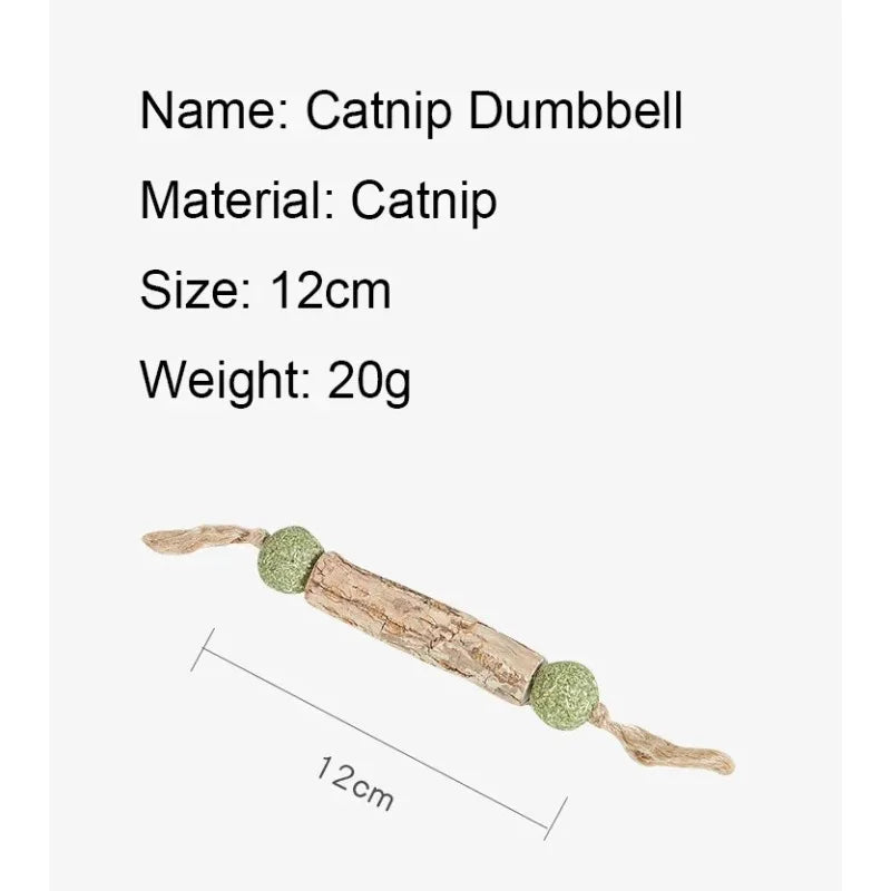 3pc Pure Natural Catnip Cat Molar Teething Stick Cat Cleaning Teeth Silvervine Fruit Matatabi Cat Snack Stick