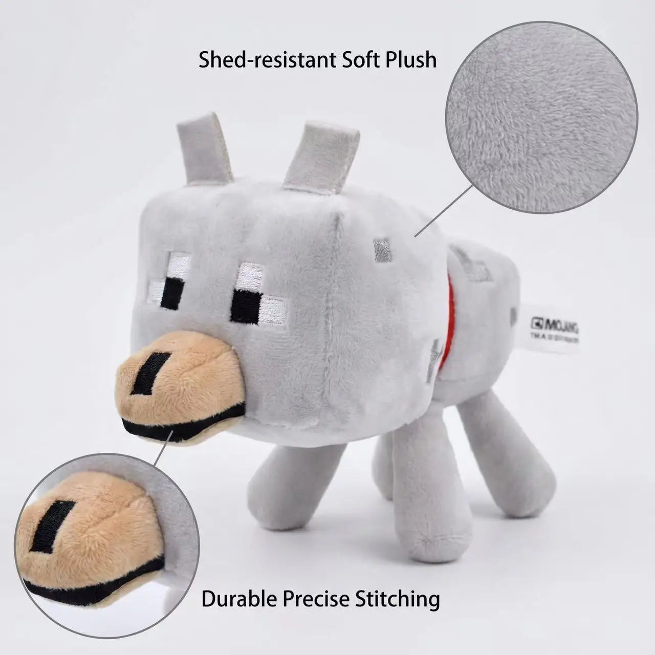 20cm Game Wolf Plush Stuffed Toys Wolf Plush Soft Animals Toy Doll Brinquedos for Kids Children Gifts