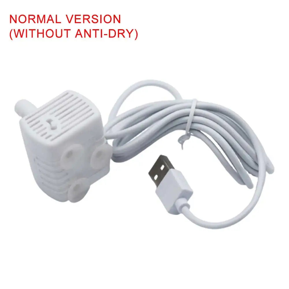 Pet Cat Water Pump Fountain Anti-dry Burning Motor Replacement for Cat Flowers Drinking Bowl Water Dispenser Pet Products