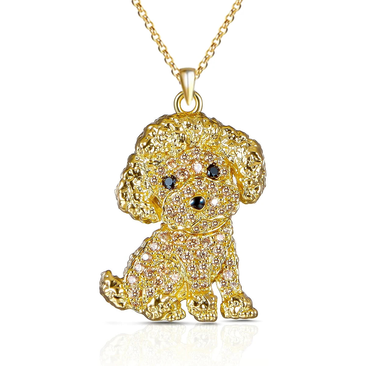 Exquisite Cute Beagle Pendant Necklace for Women Elegant Pet Puppy Jewelry Animal Accessories Memorial Gift for Dog Lovers