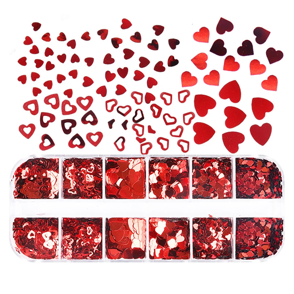For Fun Multiple Styles Mixed Sequins Glitter Flakes for Epoxy Resin Molds Filler DIY Nail Decoration Sequins Jewelry Accessorie