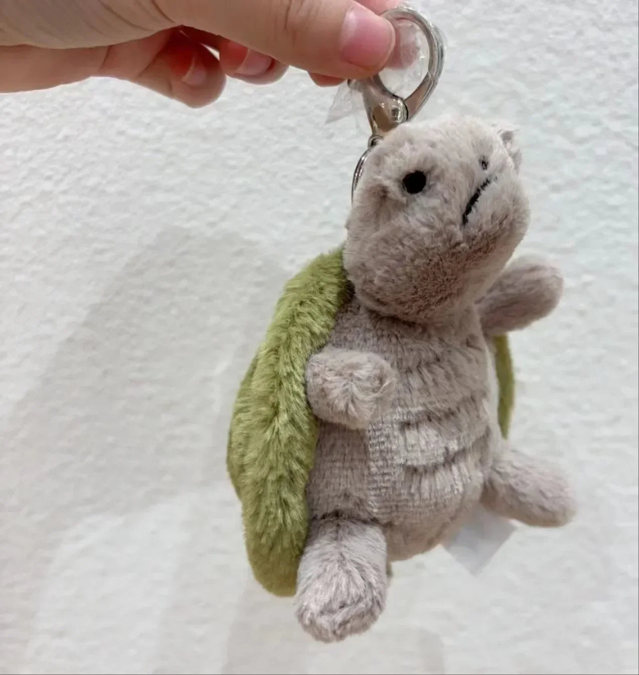 Turtle bag pendant keychain doll cute home decoration cat dog interactive toy pet holiday gift 15cm