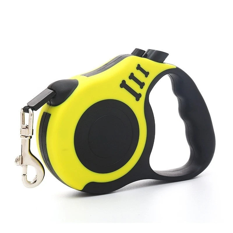 3m 5m Retractable Dog Leash Outdoor Pet Leash Nylon Braided Rope for Small Medium Dogs Pet Supplies Hiking Walking Traction Rope