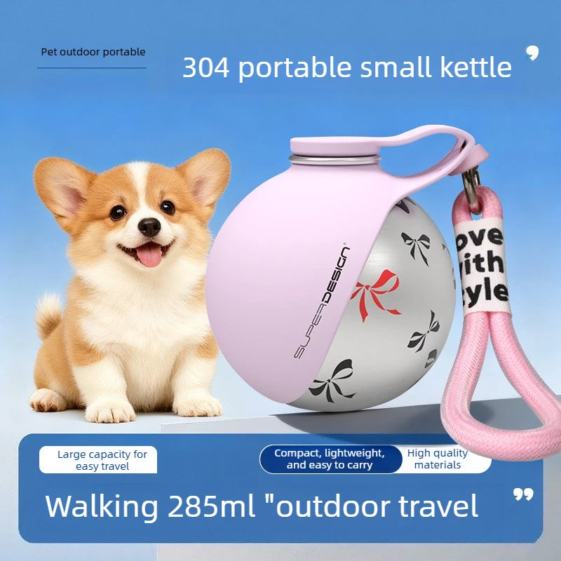 Dog Out Water Cup Portable Kettle Pet Drinker Walking Dog Outdoor Cat Accompanying Water Cup Bottle Pet Products