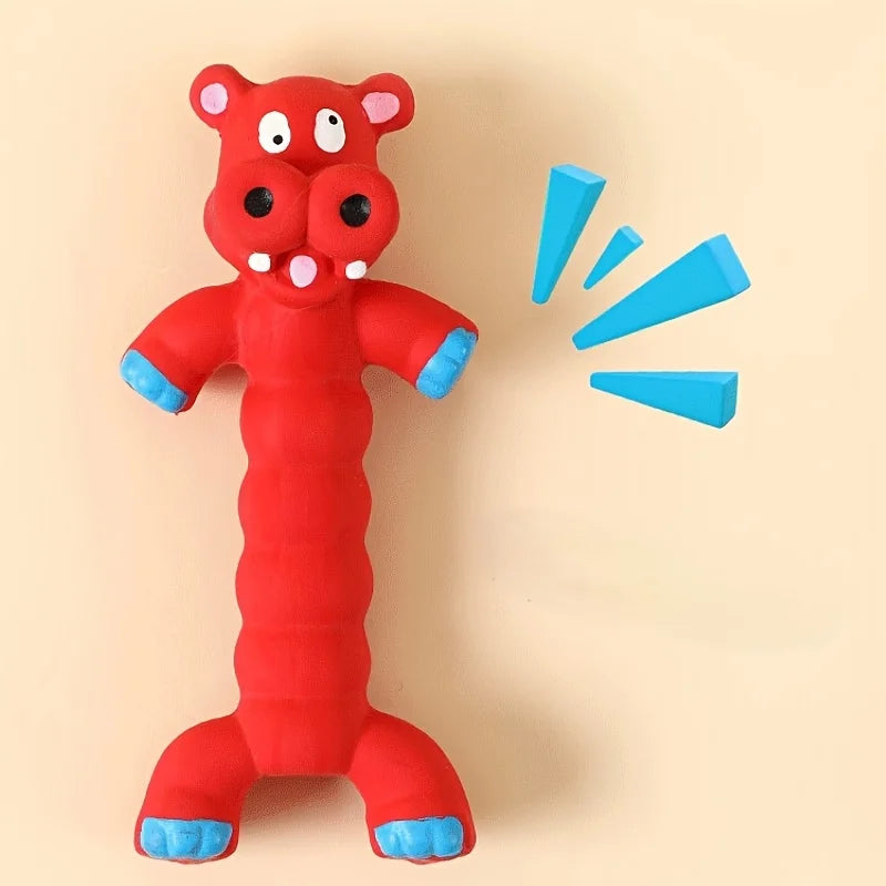 Durable Latex Chew Toy for Teeth Cleaning, All Breed Sizes, Pet Supplies for Boredom Relief, Interactive Play, Dog Chew Toys