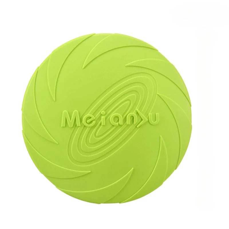 Dog Frisbee, Border Animal Pet Dog Special Frisbee Bite Resistance Training Frisbee Pull Back Standard Dog Toys Pet Products