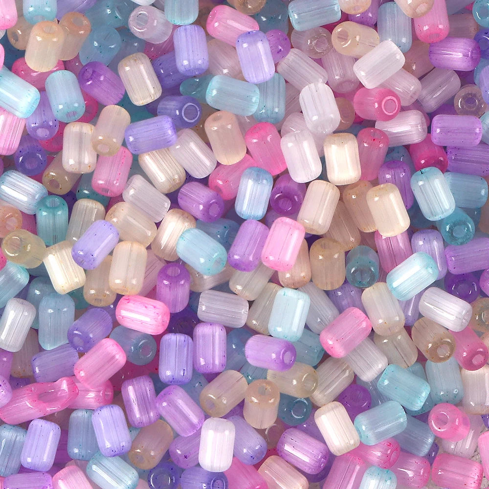 4x6mm Brushed Cat Eye Eye Brushed Jujube Bead  Glass Sewing Bead Handmade DIY Loose Bead Bracelet Necklace Accessories