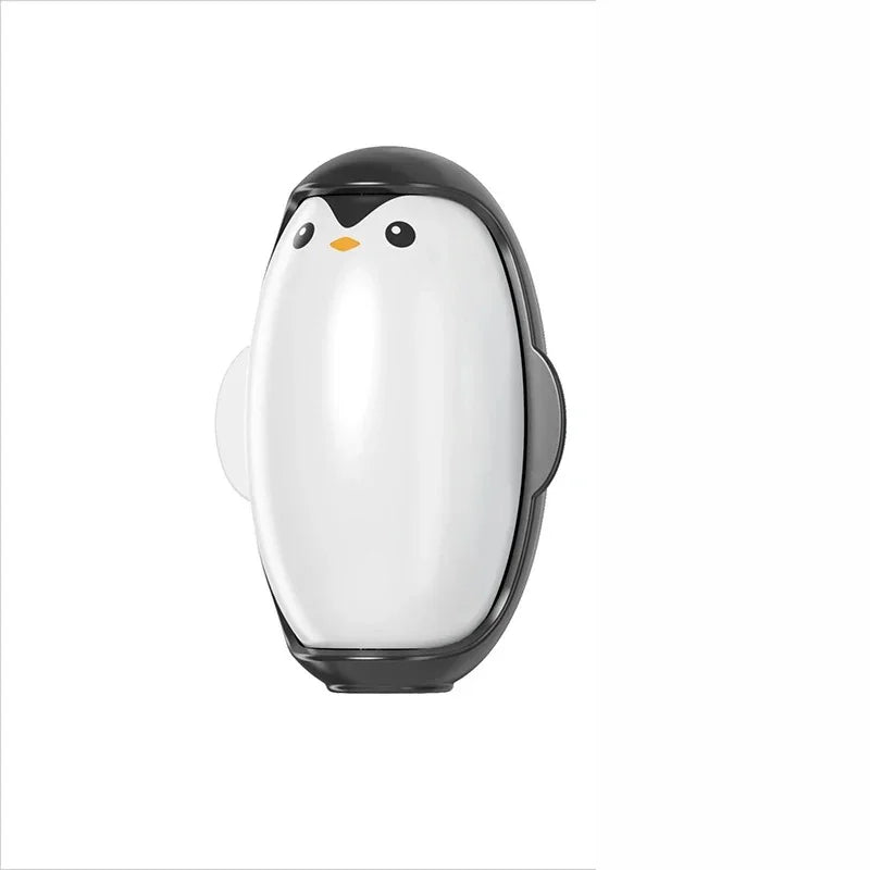 Penguin Lint Remover Sticky Washable Reusable Mini Roller Brush for Pet Hair Clothes Cleaning Portable Home Cleaning Products