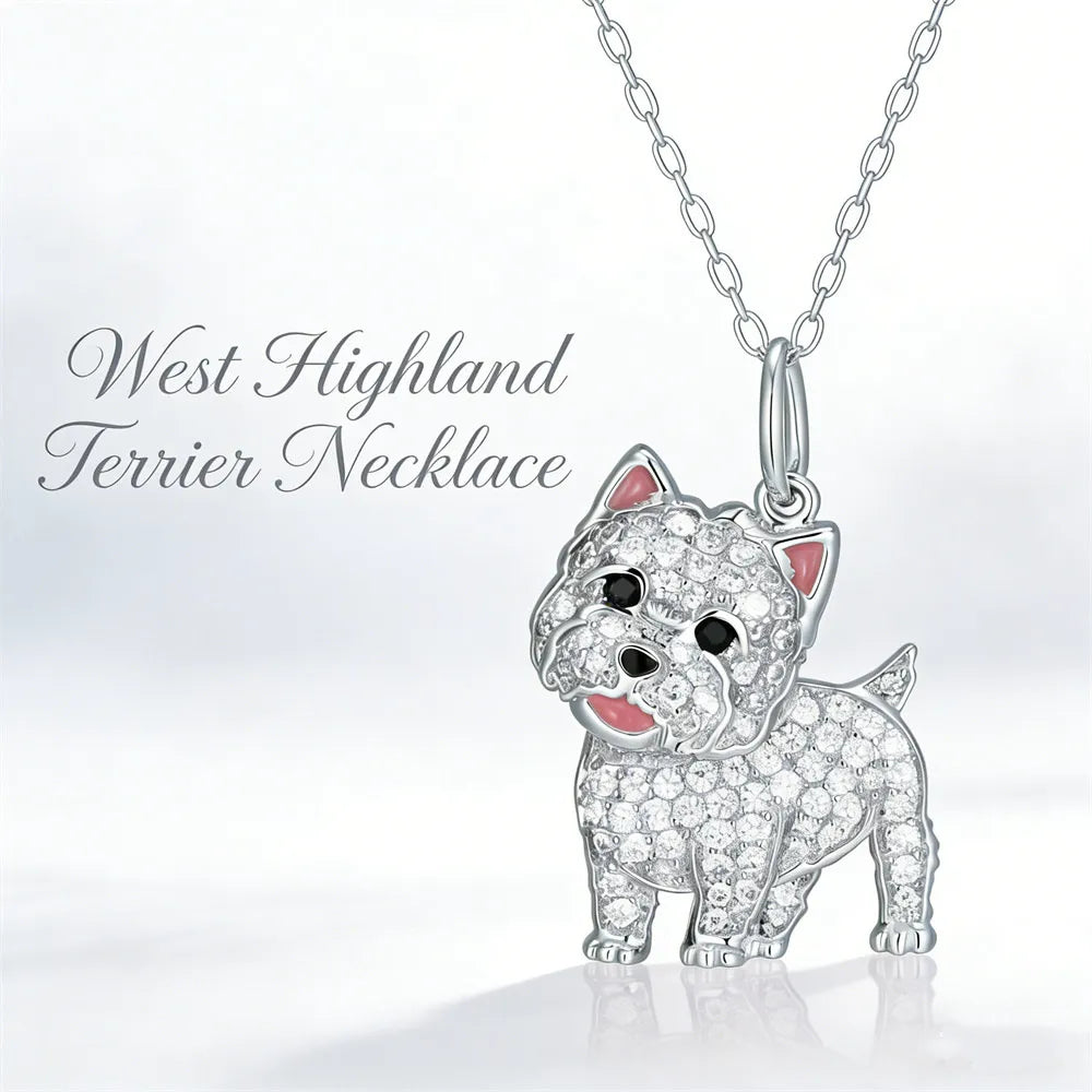 Exquisite Cute Beagle Pendant Necklace for Women Elegant Pet Puppy Jewelry Animal Accessories Memorial Gift for Dog Lovers
