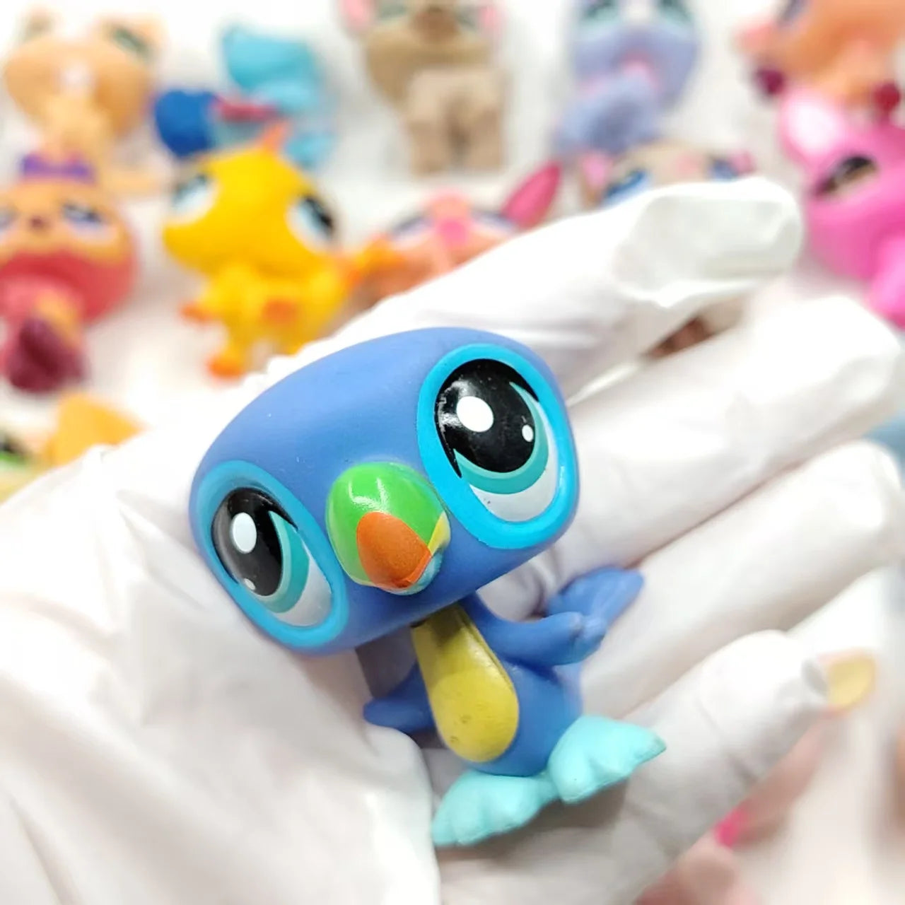 NEW LPS Pet Toys Cute Animal Can Shake Head Kitten Series 4 Original Collection Toys for Girls Christmas Birthday Gift
