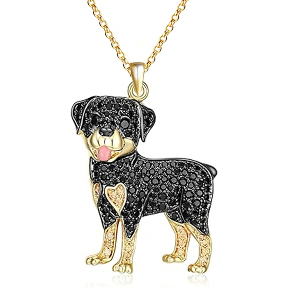 Exquisite and Cute Schnauzer Dog Pendant Necklace for Women Elegant Pet Puppy Jewelry Animal Accessories Dog Lovers Gift