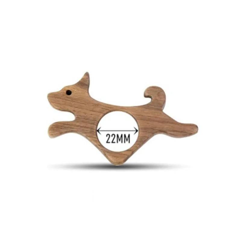 1pc Wooden Pet Cat Dog Reading Bookmark Bookmarks Rings School Supplies Student Pages Guide Marker Marking Sign Book Page Holder