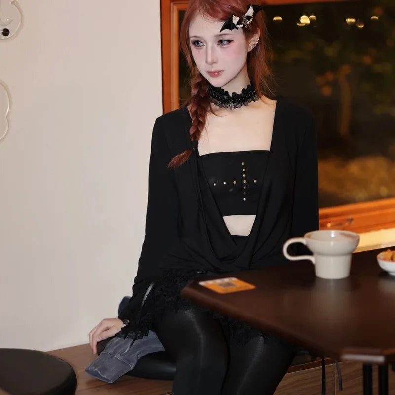 Lolita Cosplay Choker Necklace Sexy Cat Girl Bow Collar Anime Kitten Ears Role Play Costume Accessory Party Jewelry Kawaii Gift