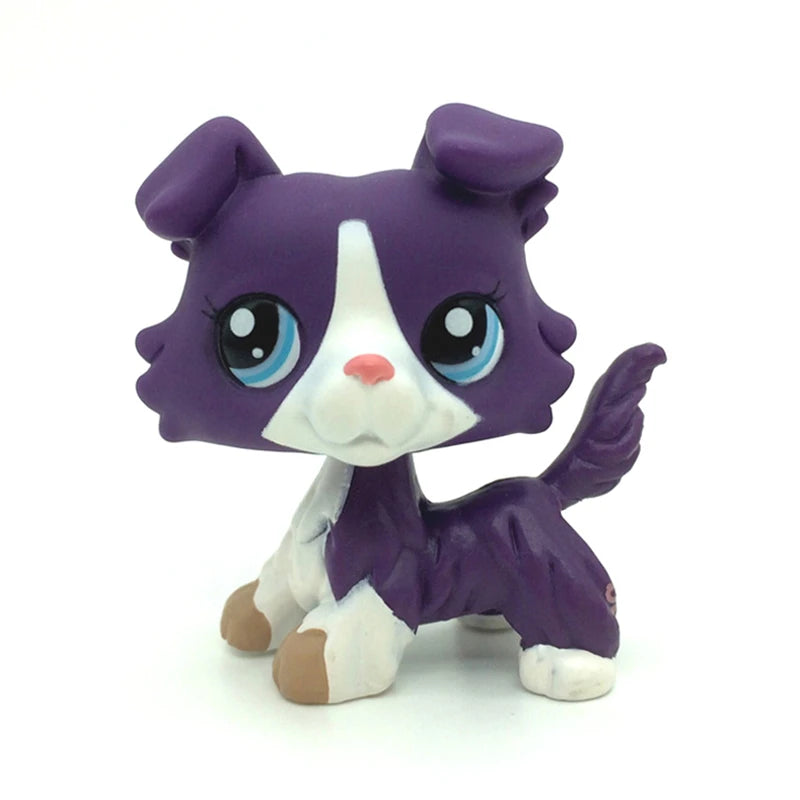 real lps littlest pet shop  hasber  toys dog shorthair Pink cat shepherd shepherd dachshund great dane black white shipping