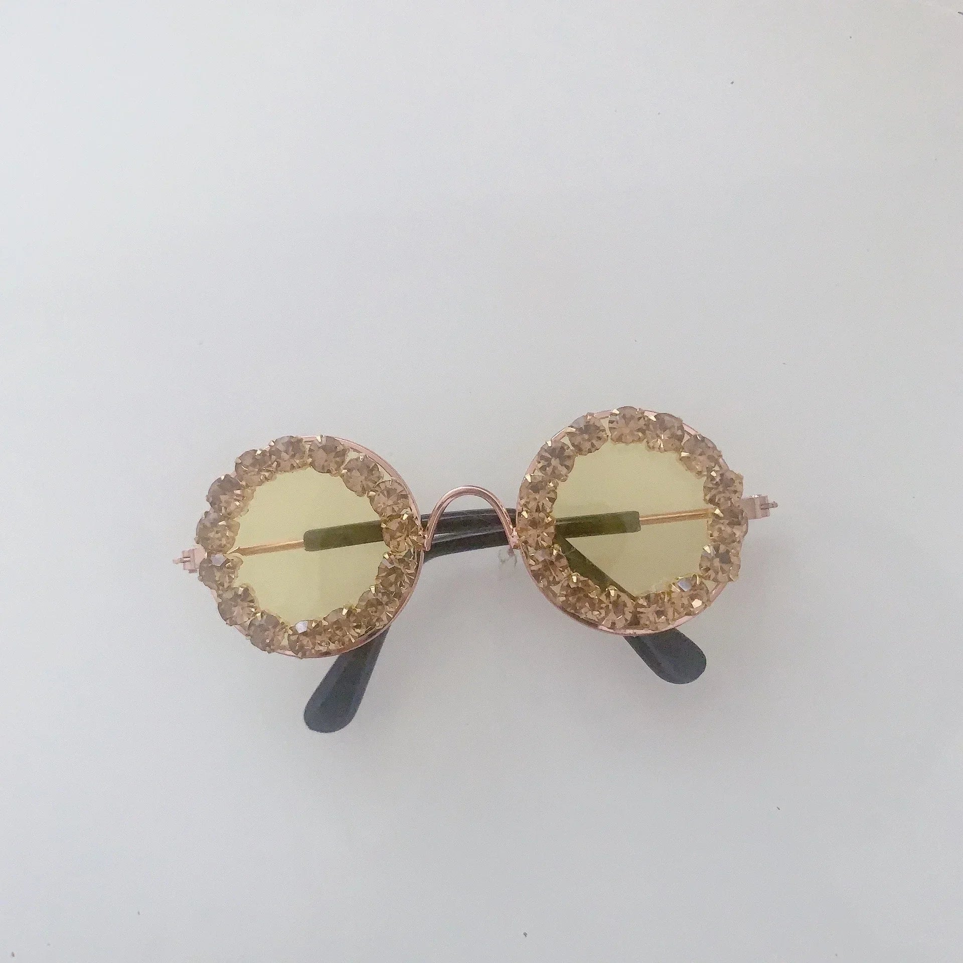 Pet Dog Glasses Rhinestone Sunglasses Cat Photography Decoration Fashion Sunglasses Accessories Pet Products Puppy Sunglasses