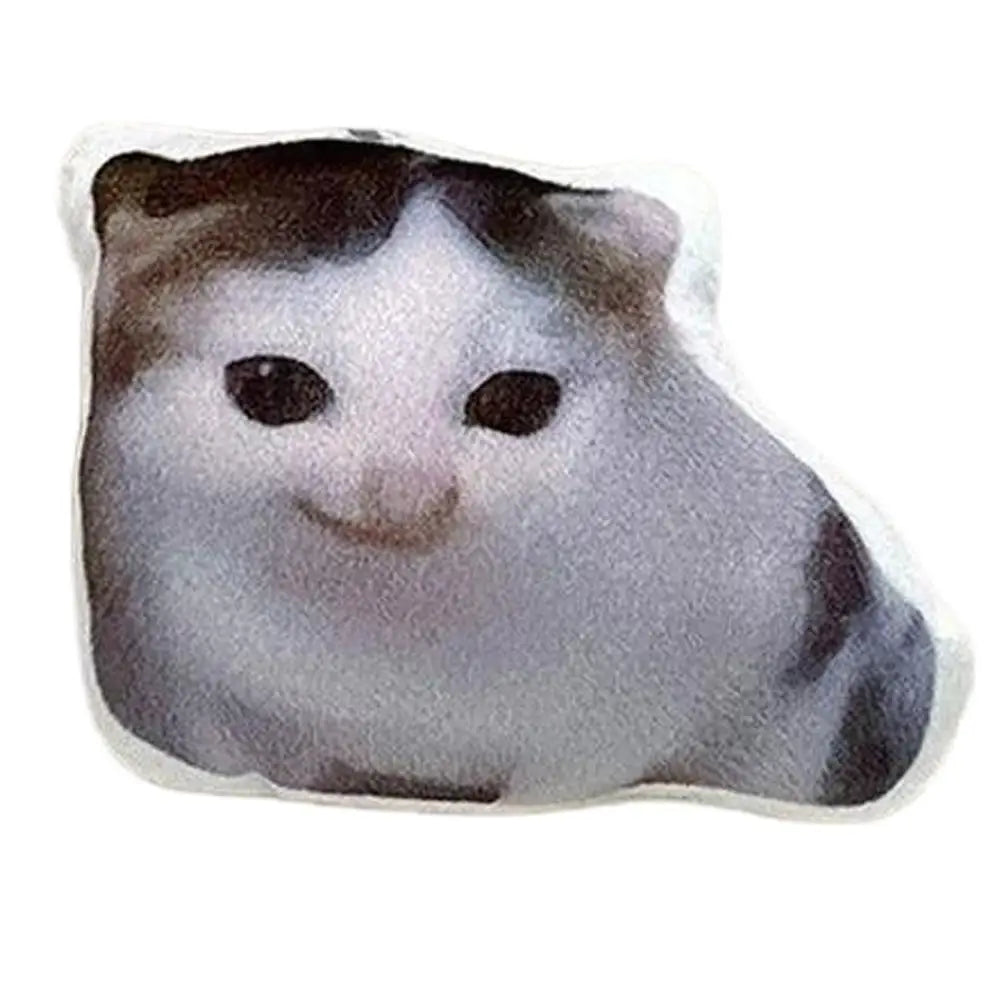 Voice Doll Cat Voice Keychain With Sound Decompression Soft Plush Squeeze Talking Cat Keychain Realistic Meow Sound Kids Toy
