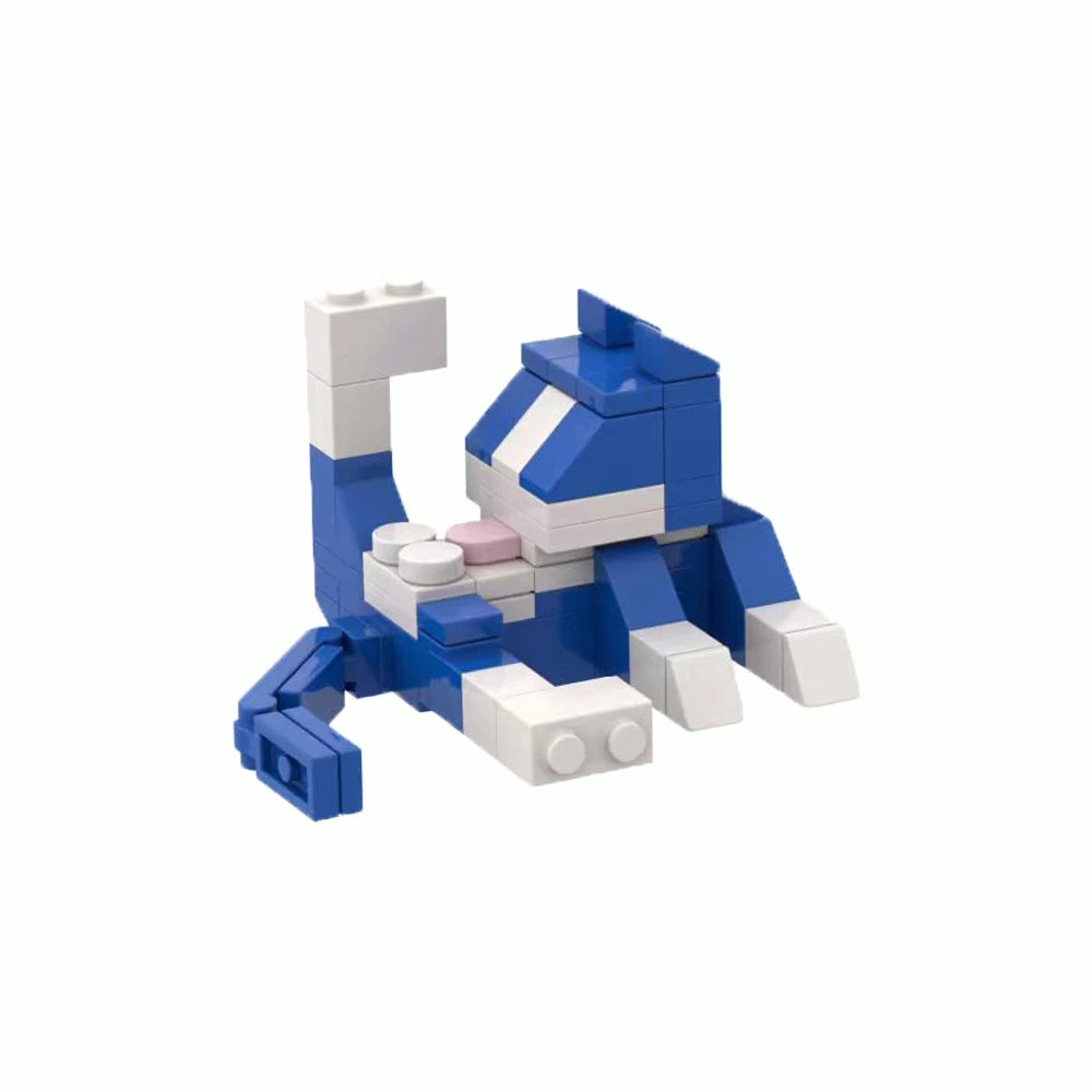 MOC City Cat Animal Series Building Blocks Kids Educational Toys, Creative DIY Gift for Birthday