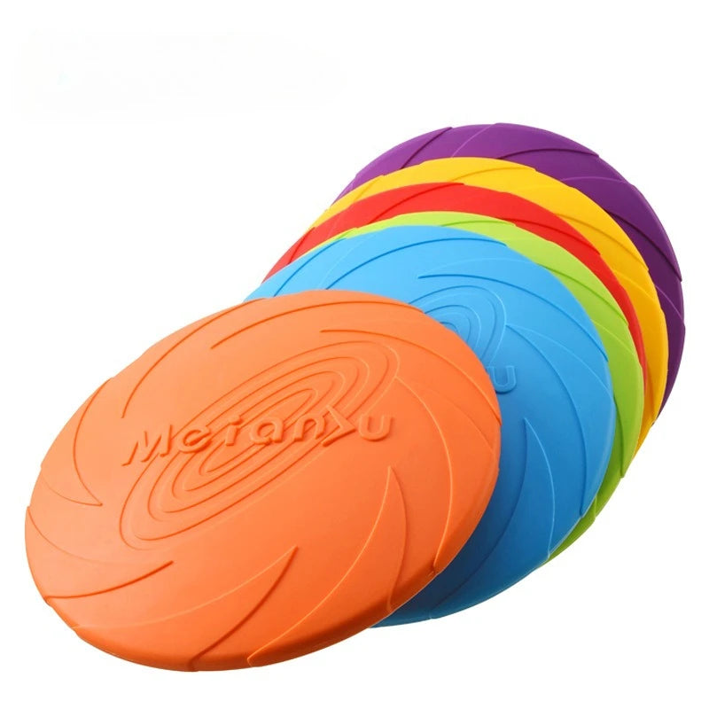 Dog Frisbee, Border Animal Pet Dog Special Frisbee Bite Resistance Training Frisbee Pull Back Standard Dog Toys Pet Products
