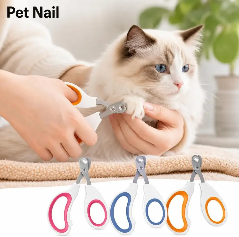 Circular Hole Cat Nail Scissors Professional Pet Dog Nail Clippers Toe Claw Trimmer Pet Grooming Supplies Products For Small Dog