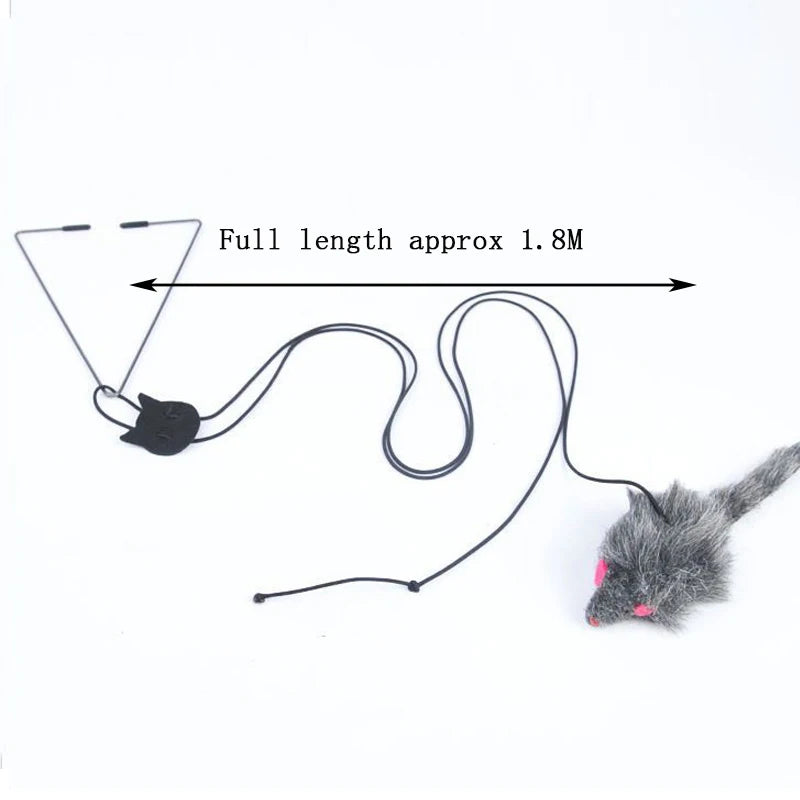 New Door Hanging Cat Toy Stress Relieve Living Hanging Toy for Living Room Hanging Kitten