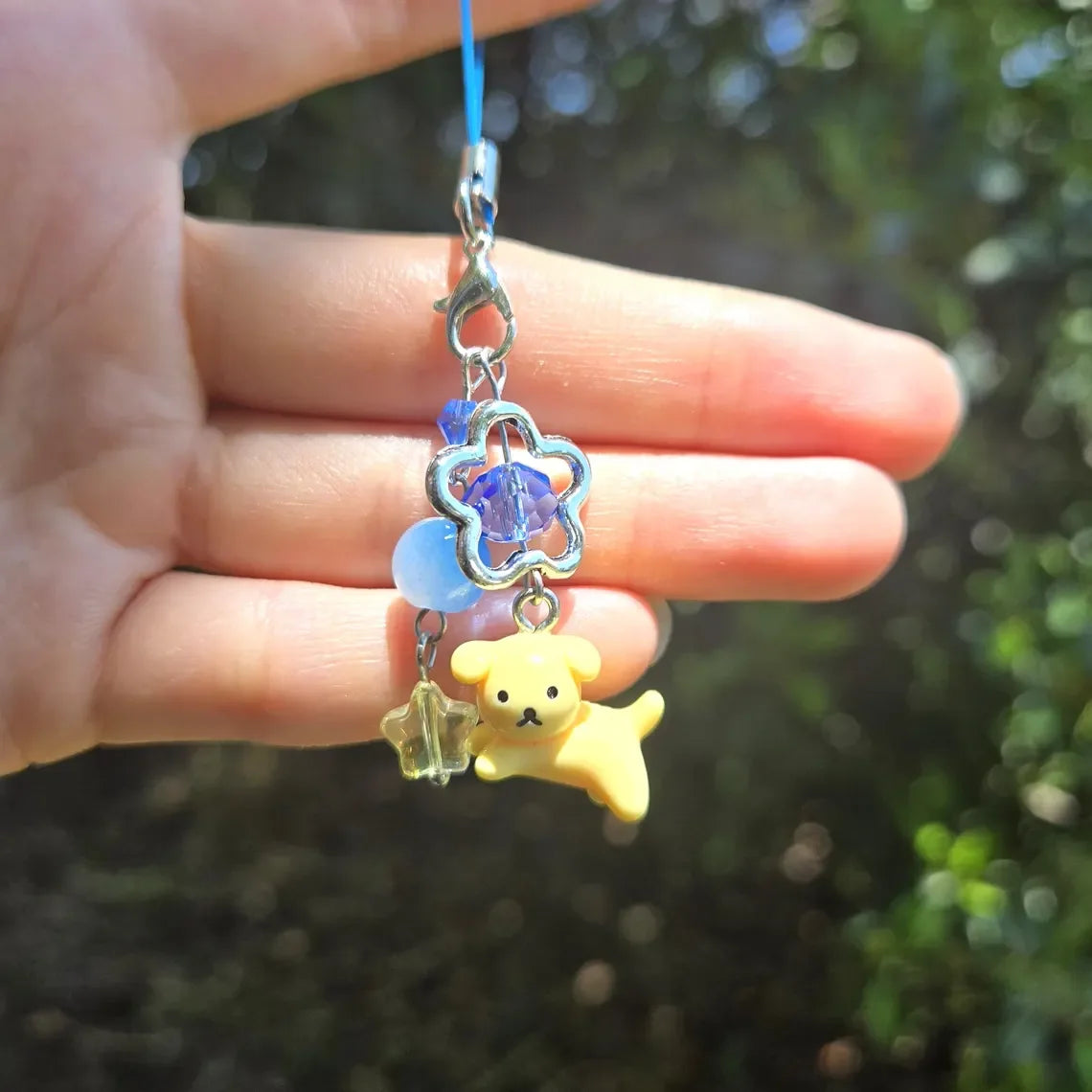 Handmade Y2K jewelry Cute Puppy Dog Phone Charm