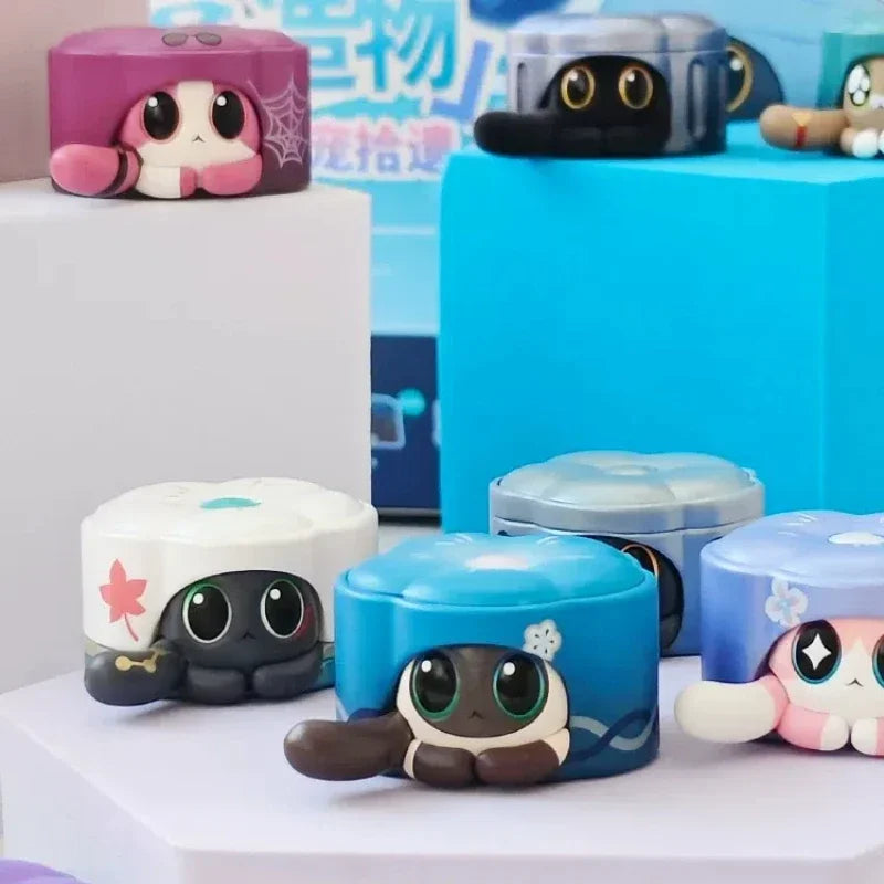 2cm Honkai: Star Rail Pet Series Table Cat Cake Cartoon Cute Danheng Kafka Action Doll Anime Character Face Display Gift Toy