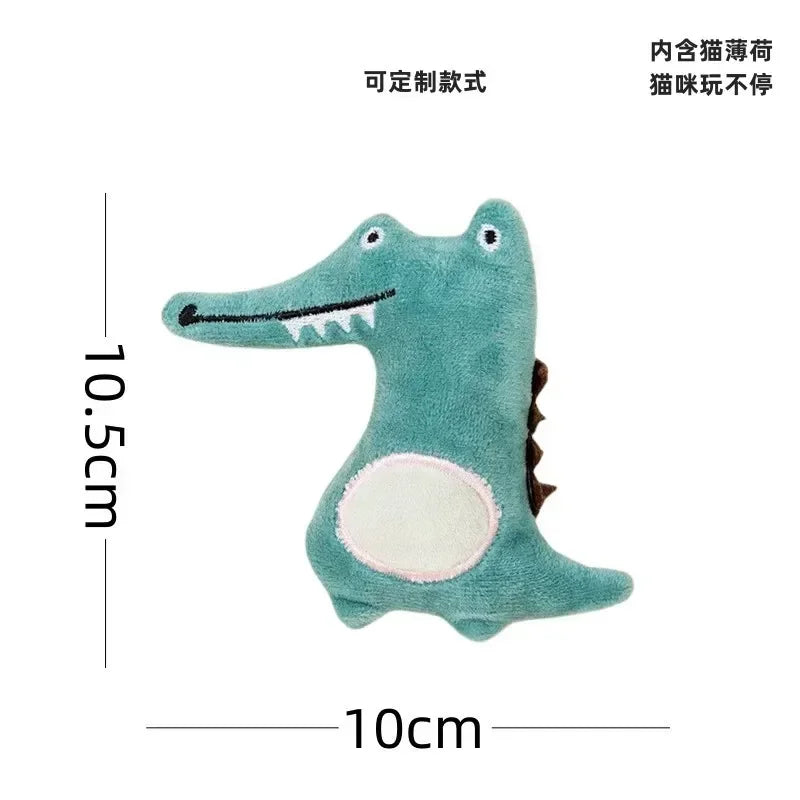 1Pc Cute Plush Toys for Pet Cat Catnip Filled Chewing Bite Game Kitten Products Pet Supplies Sleeping Companion Cloth Dolls