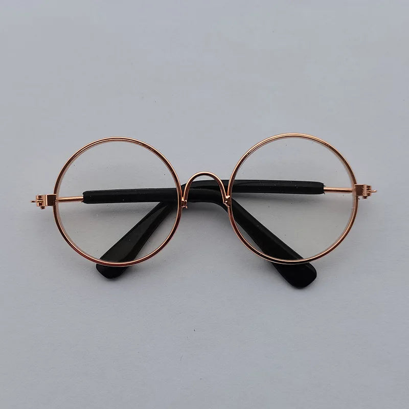 Cat Sunglasses Lovely Vintage Round Reflection Eye Wear Glasses for Small Dog Cat Pet Photos Pet Products Props Accessories
