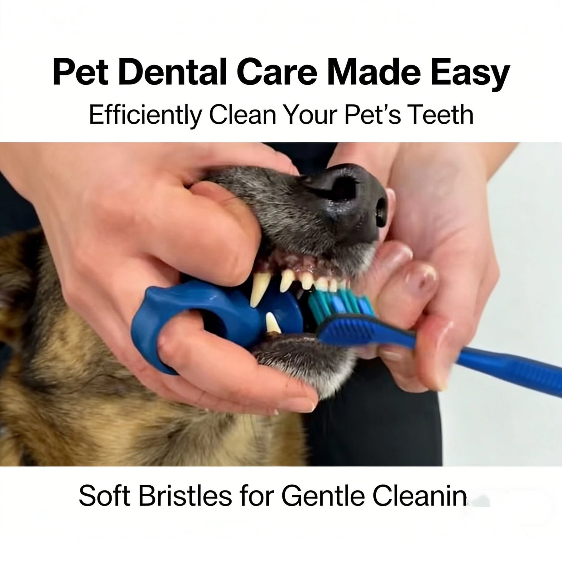 Silicone Soft Pet Finger Cuff Toothbrushes Dog Brush Bad Breath Tartar Teeth Care Tool