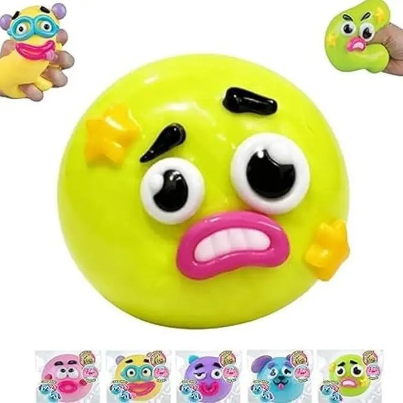 Smushers Dog Face Swap Squishy Toy with Slow Rise Feature for Relaxing Playful Moments