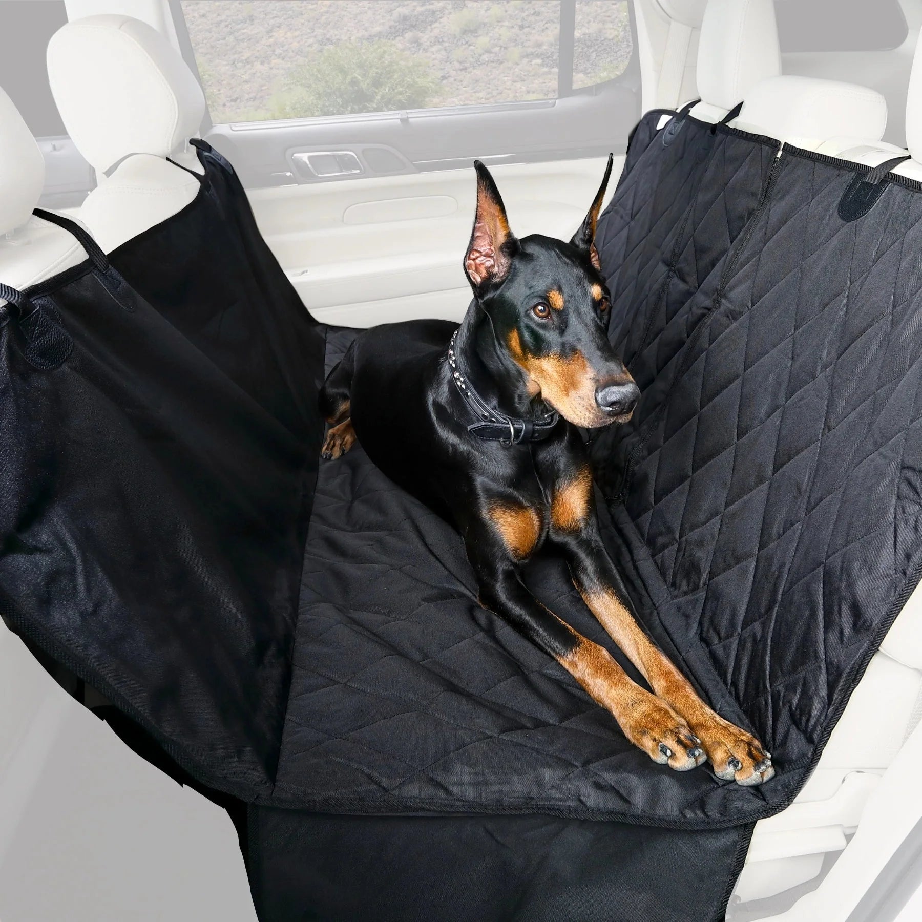 Rear Seat Cover for Fold Down Seats with Hammock - XL