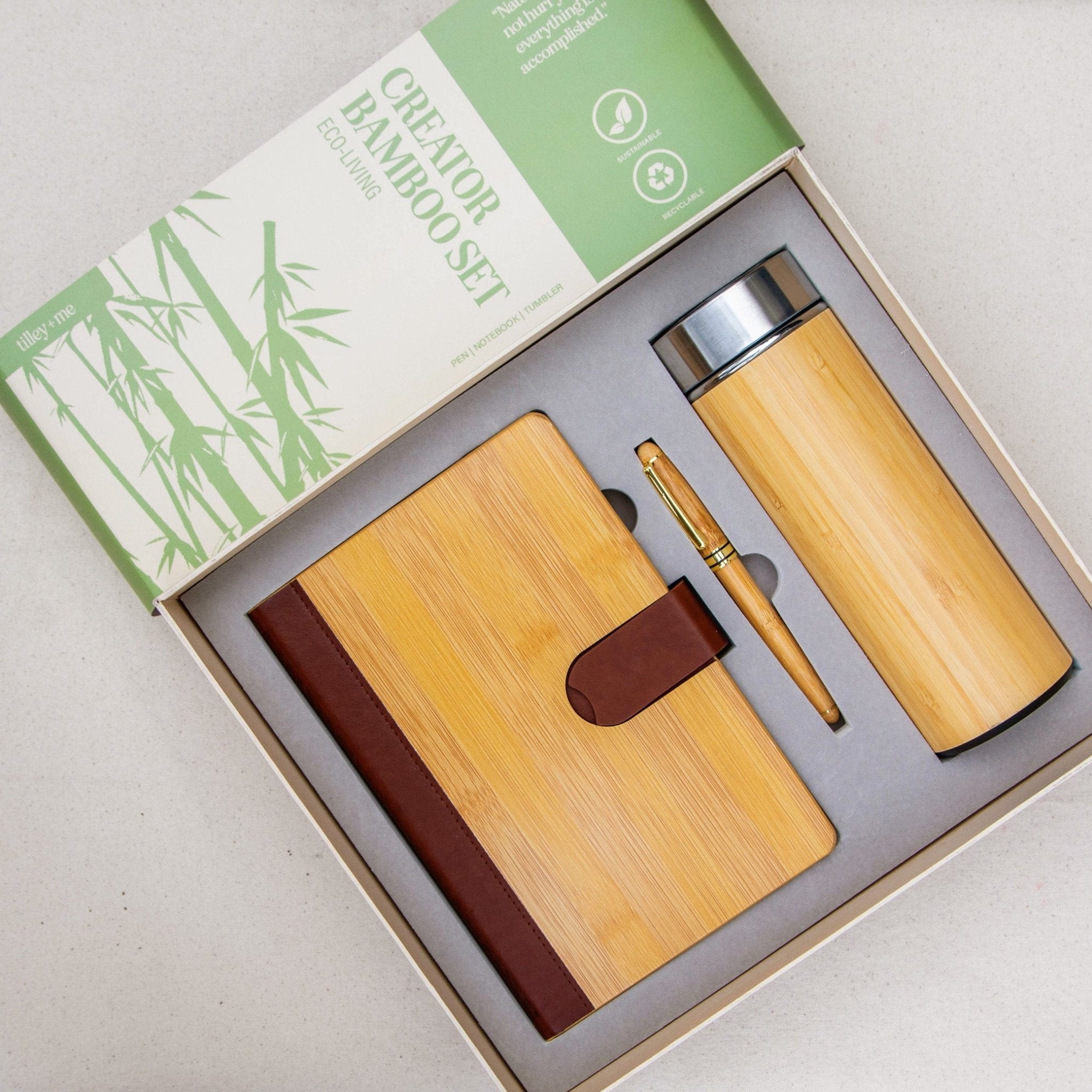 Tilley + Me The Pepperdine Bamboo Set