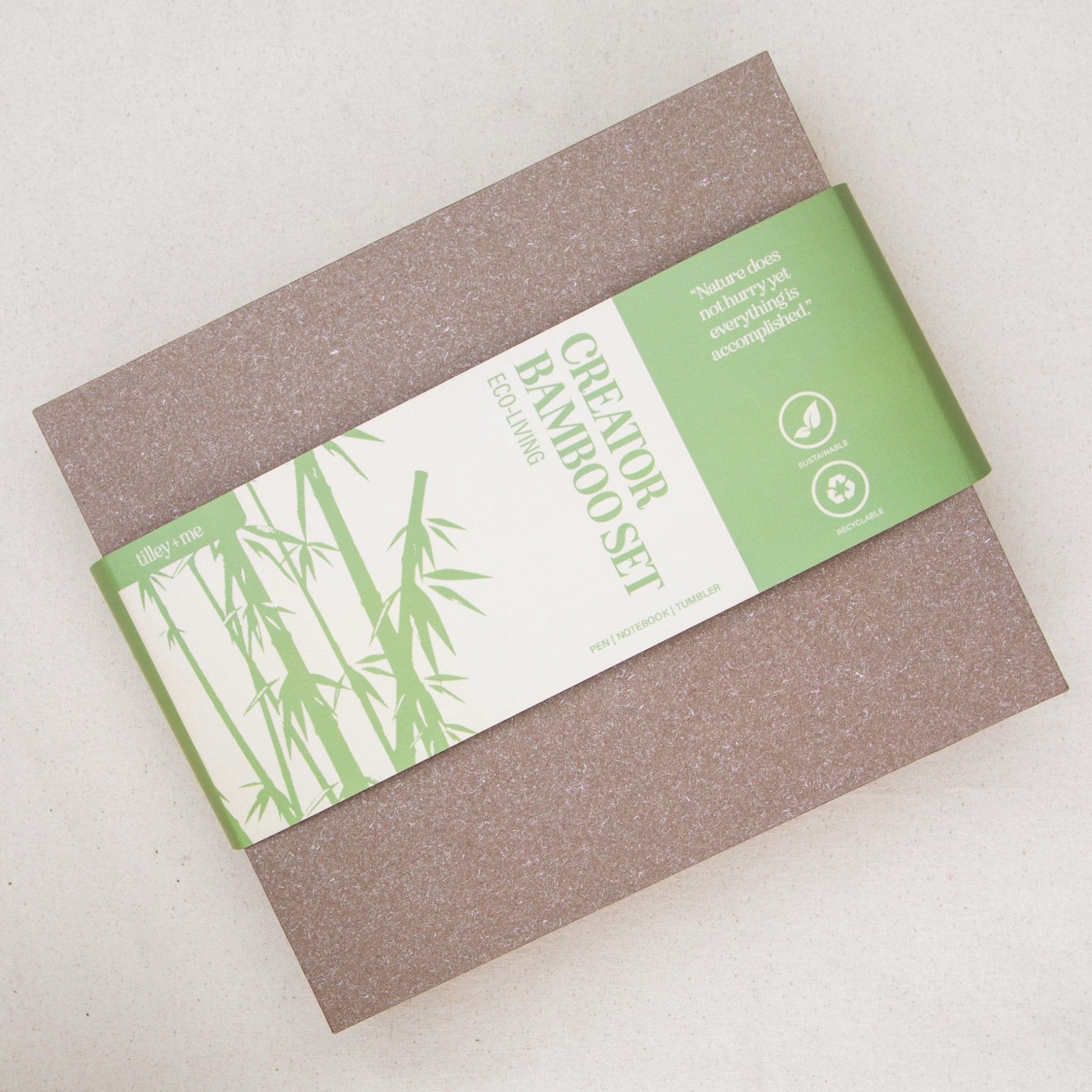 Tilley + Me The Pepperdine Bamboo Set