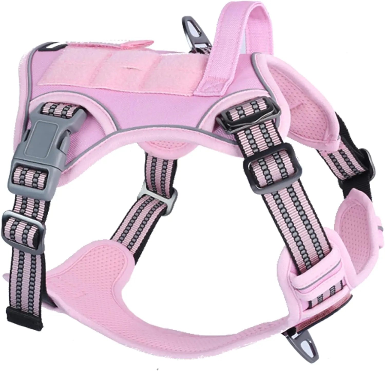 Tactical No-Pull Dog Harness – Reflective Training Vest with Handle
