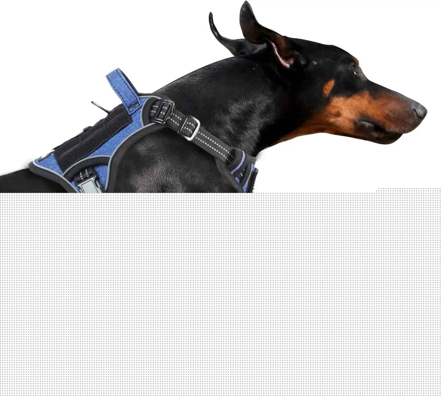 Tactical No-Pull Dog Harness with Handle – Reflective Training Vest