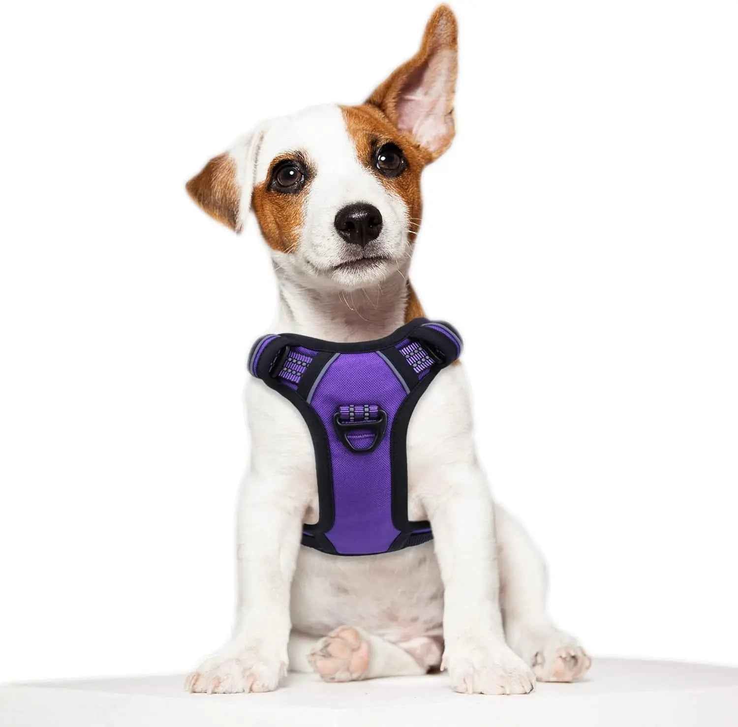Tactical No-Pull Dog Harness with Handle – Reflective Training Vest