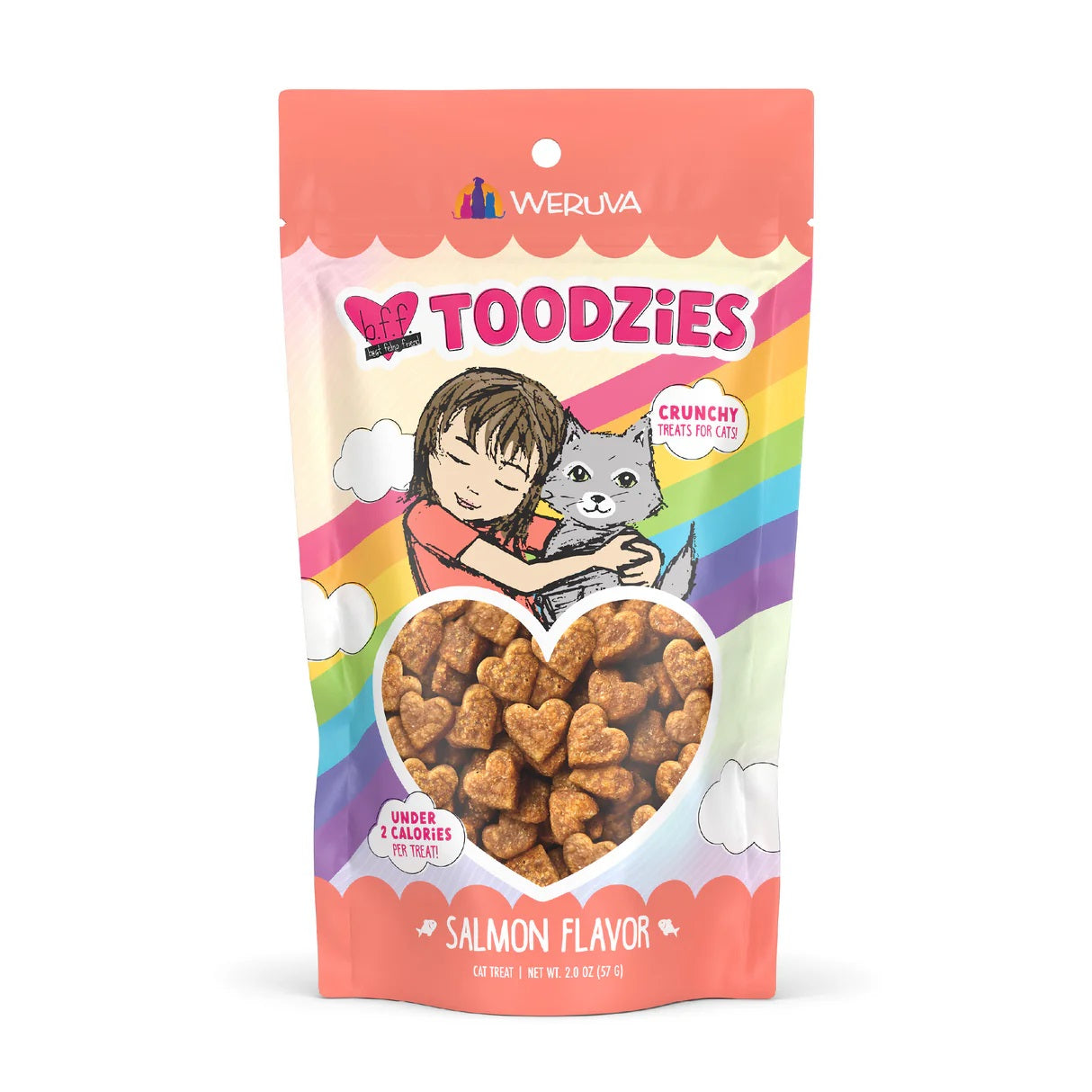 Salmon Flavor Crunchy Cat Treats