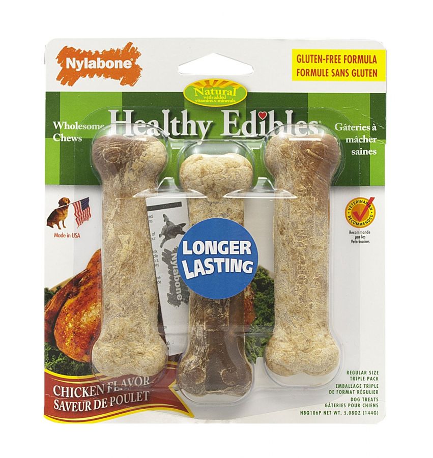 TFH 3PK REG CHICKEN BONE