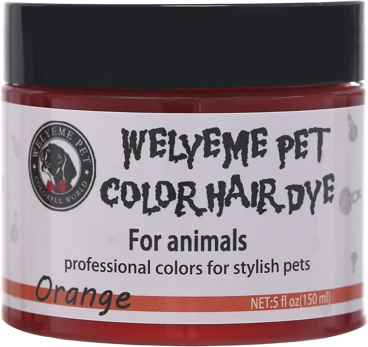 WELYEME Permanent Pet Hair Dye for Dogs, Bright Professional Color Kit