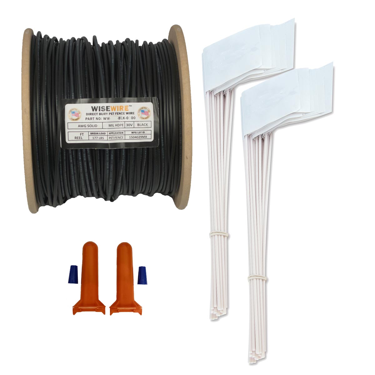 Psusa Wisewire 18 Gauge Boundary Wire Kit 1000Ft