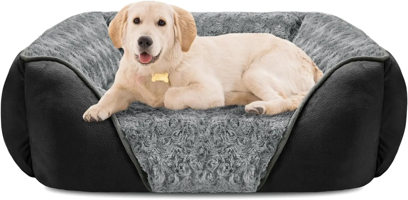 Washable Orthopedic Dog Bed – Soft Calming Pet Sofa
