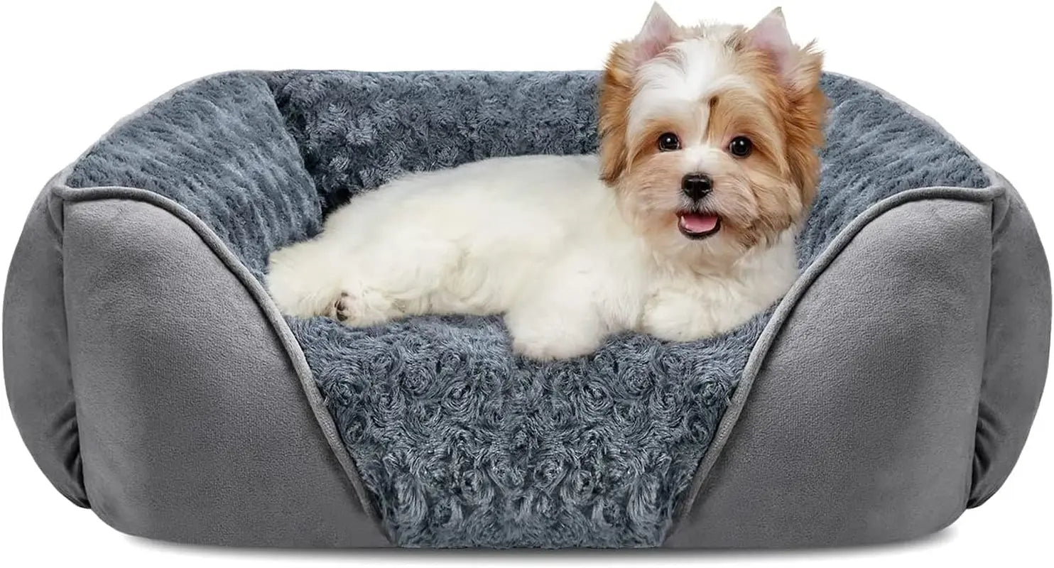 Washable Orthopedic Dog Bed – Soft Calming Pet Sofa