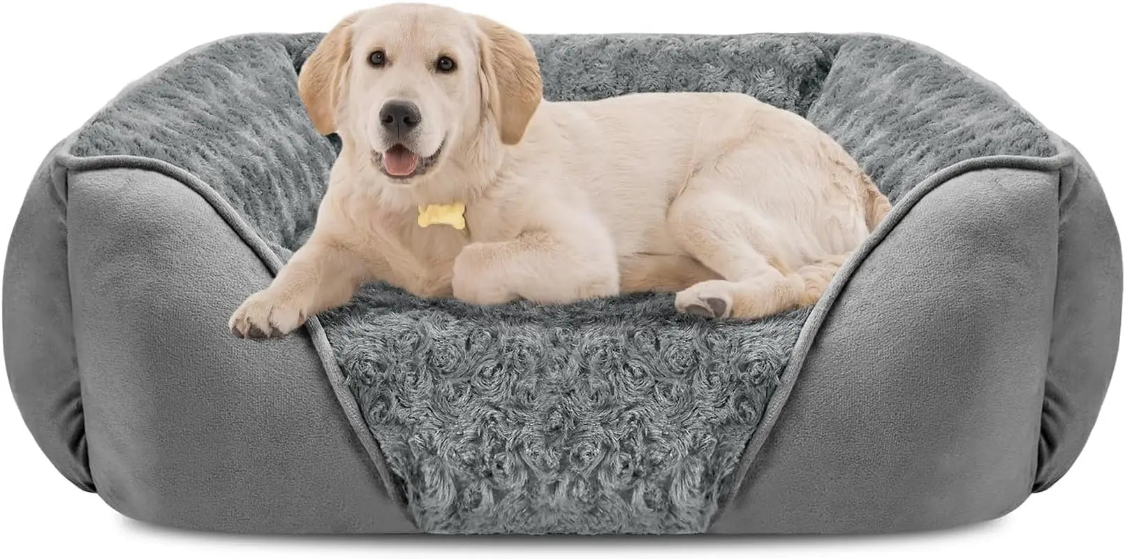 Washable Orthopedic Dog Bed – Soft Calming Pet Sofa