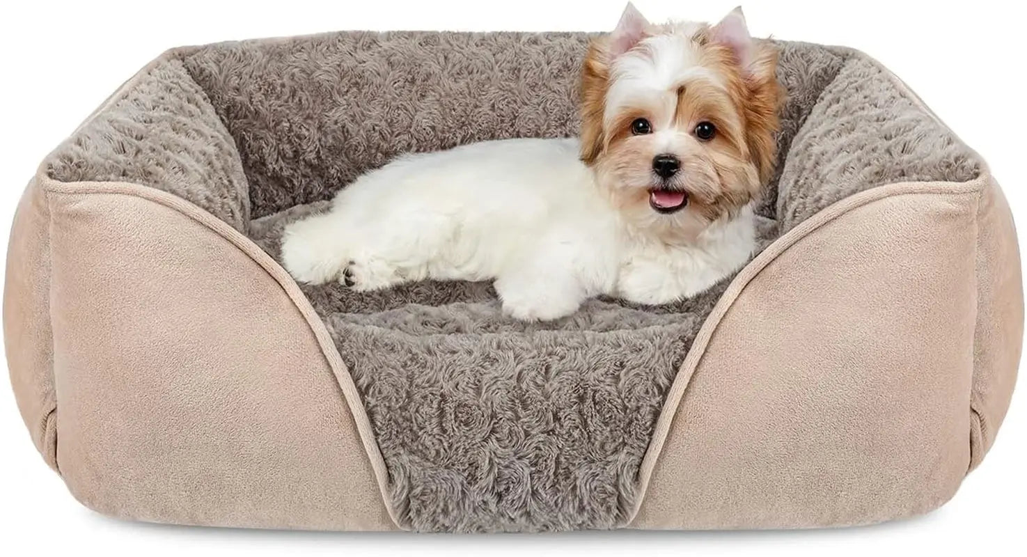 Washable Orthopedic Dog Bed – Soft Calming Pet Sofa