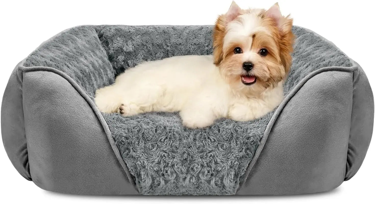 Washable Orthopedic Dog Bed – Soft Calming Pet Sofa