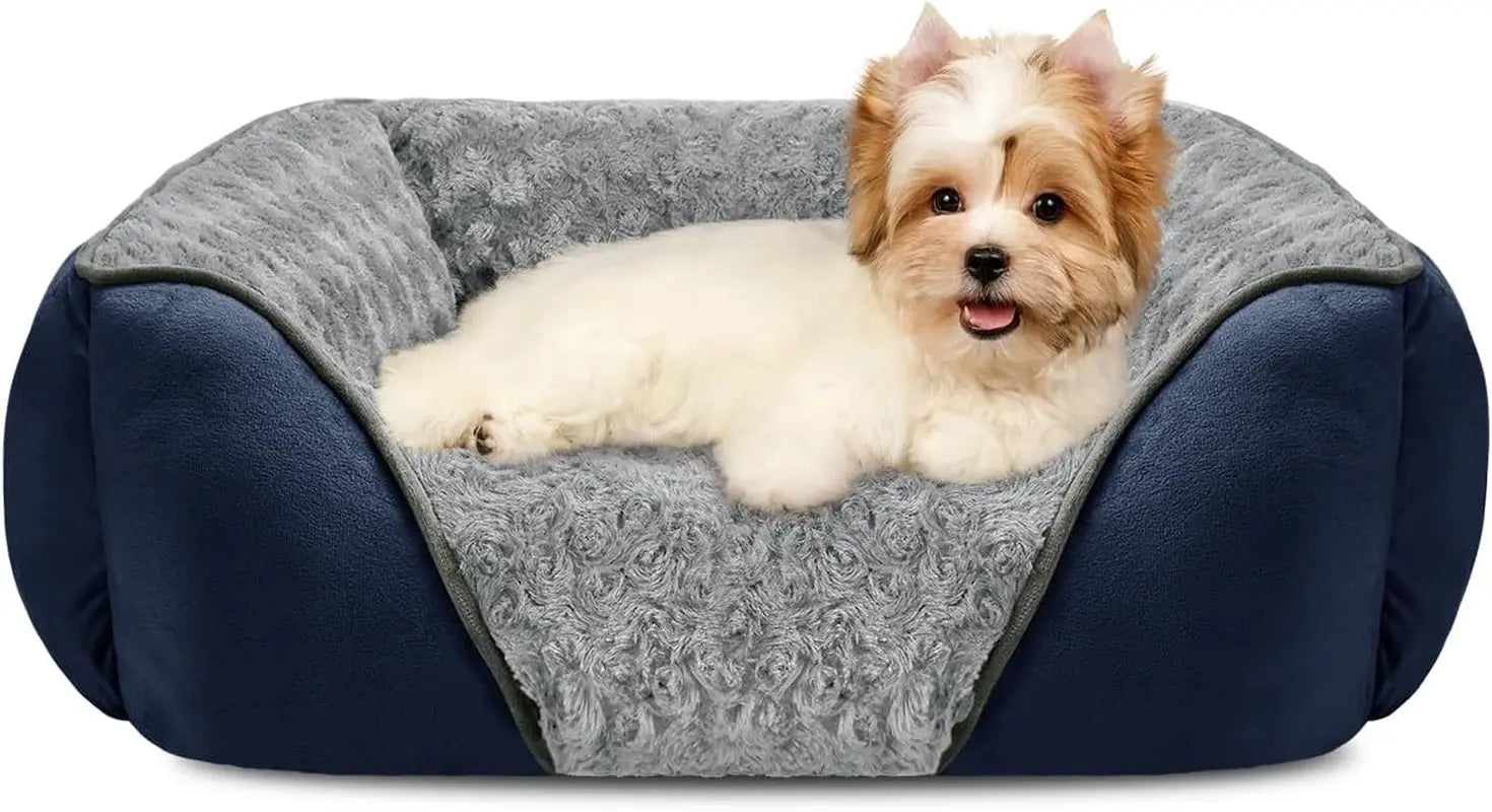 Washable Orthopedic Dog Bed – Soft Calming Pet Sofa