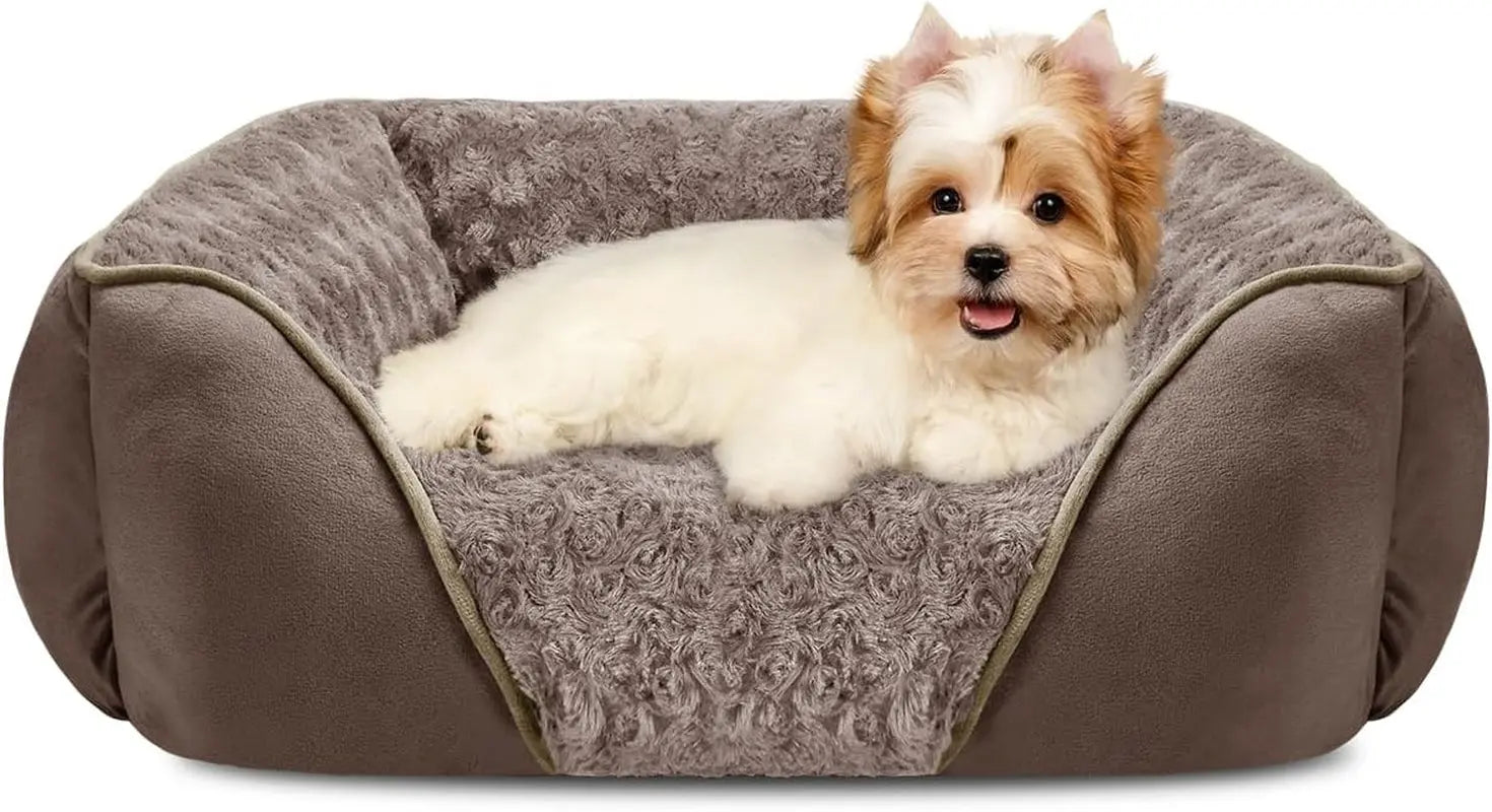 Washable Orthopedic Dog Bed – Soft Calming Pet Sofa