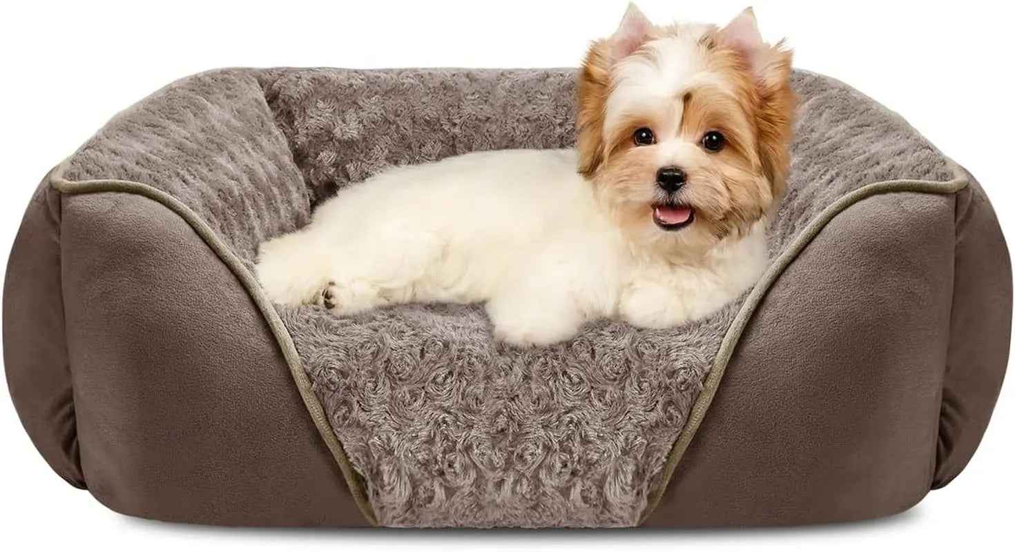 Washable Orthopedic Dog Bed – Calming Sofa for Small to Large Dogs