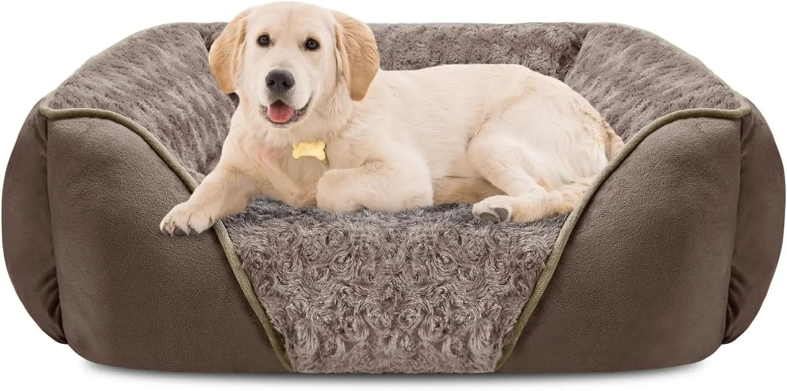 Washable Orthopedic Dog Bed – Soft Calming Pet Sofa